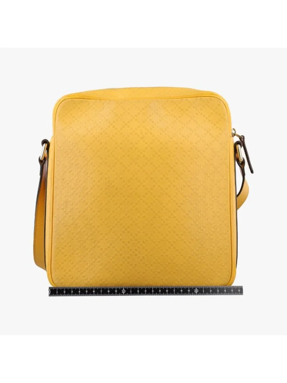 Gucci Diamante Yellow Leather Tote